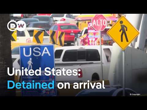 More and more people trying to visit the United States end up behind bars | DW News