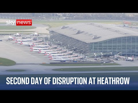 Heathrow flights resume but travellers warned of cancellations and delays
