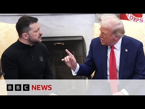 Trump criticises Zelensky for saying end of Ukraine war is ‘far away’ | BBC News