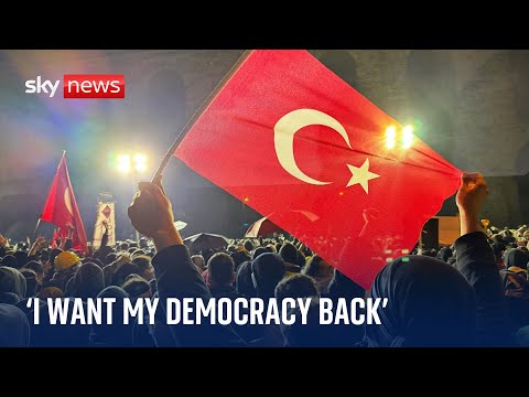 Protests continue in Turkey after arrest of Istanbul mayor Ekrem Imamoglu