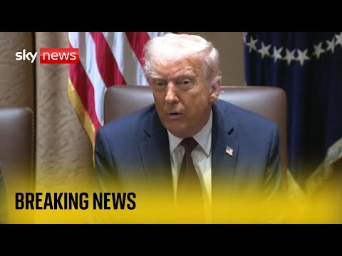 President Trump holds cabinet meeting