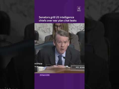 Senate hearing on war chat leak