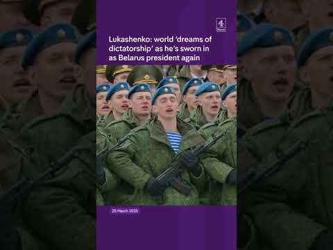 Lukashenko: ‘world dreams of dictatorship’
