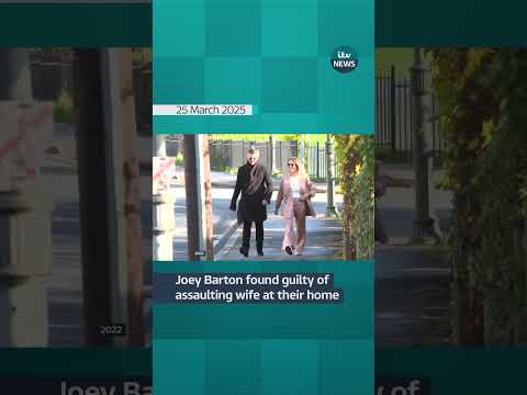 Joey Barton found guilty of assaulting wife at their home | ITV News