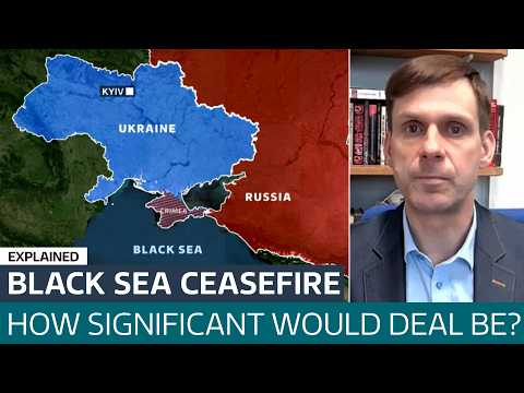 Who really benefits from a truce between Russia and Ukraine in the Black Sea? | ITV News