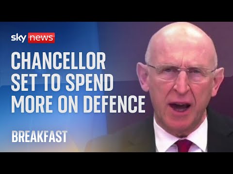 Defence Sec: Chancellor will argue ‘national security is foundation for everything else’