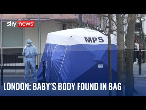 London: Newborn baby’s body found in bag as police urge mother to come forward