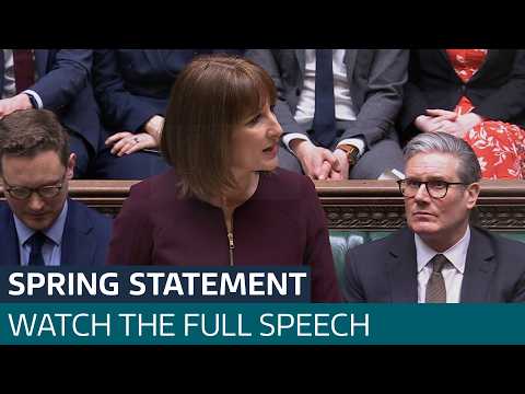 Watch the Chancellor’s Spring Statement in full  | ITV News