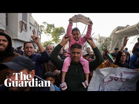 Hundreds of Palestinians join protest against Hamas in northern Gaza