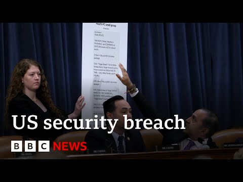 White House blasts Atlantic reporter in Signal leak as new messages revealed | BBC News