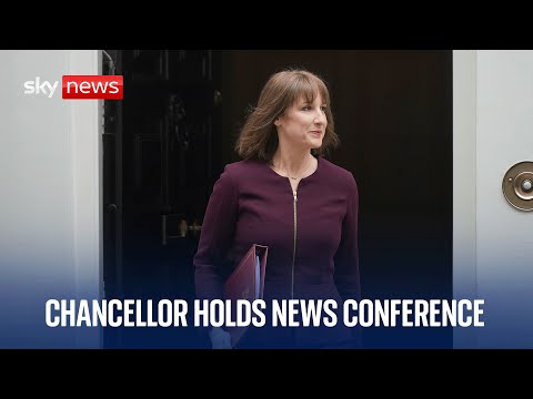 Rachel Reeves news conference after spring statement