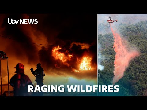 Raging wildfires in South Korea among the worst in the country’s history | ITV News