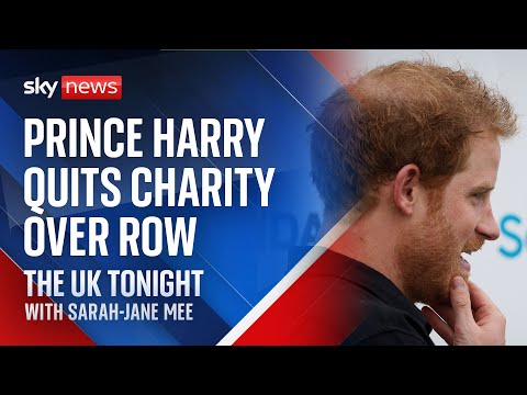 Why Prince Harry resigned from Sentebale charity set up in honour of Princess Diana