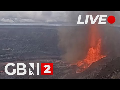 WATCH LIVE: Hawaii’s Kilauea volcano ERUPTS spewing lava fountains in excess of 600 feet