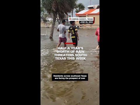 Half a year’s worth of rain threatens South Texas this week