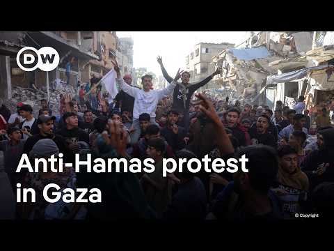 Can anti-Hamas protests in Gaza force Hamas back to the negotiating table with Israel? | DW News