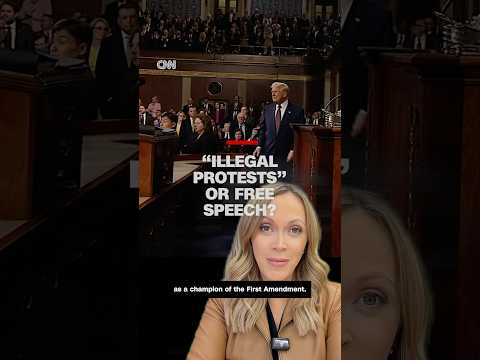 “Illegal protests” or free speech?