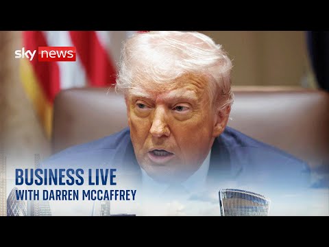 Trump car tariffs condemned around world | Business Live with Darren McCaffrey
