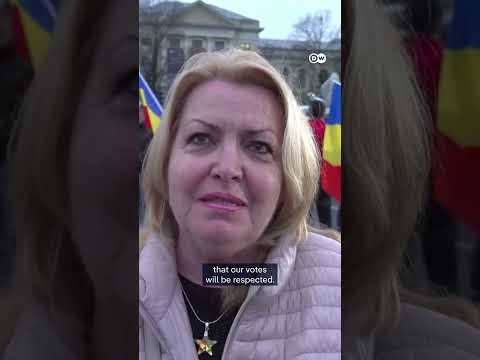 Protests in Romania against election cancellation | DW News