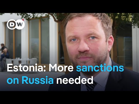 Estonian Foreign Minister Margus Tsahkna: Putin is afraid of Trump | DW News