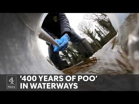 Record amounts of sewage dumped into English waters