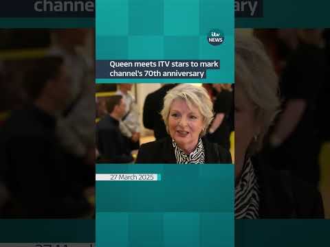 Queen meets ITV stars to mark channel’s 70th birthday | ITV News