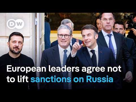 Ukraine war: France and UK propose ‘reassurance force’ | DW News