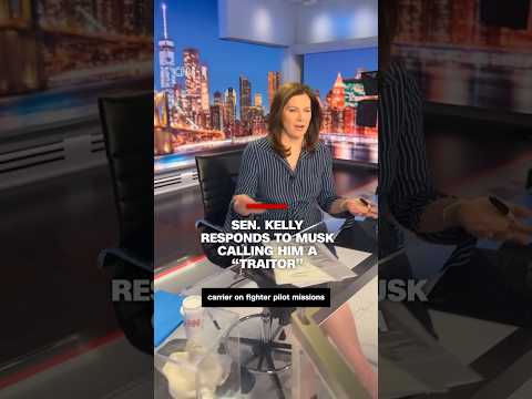 Sen. Kelly responds to Musk calling him a ‘traitor’