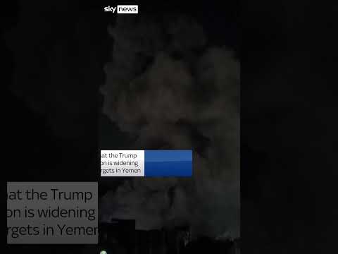 Explosions in Yemen’s capital as Houthis say US airstrikes continue
