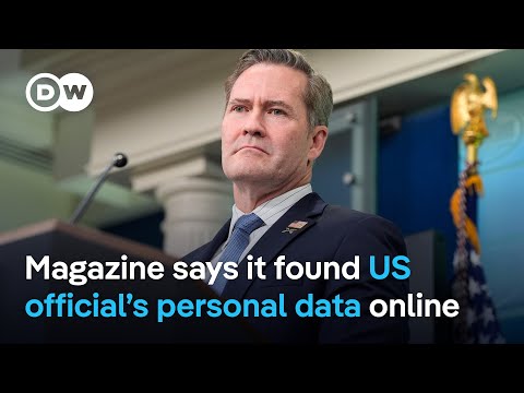 German magazines finds phone numbers, emails and passwords of top US officials online | DW News