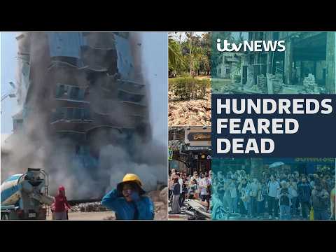 Southeast Asia earthquake: Death toll rises across region as aftershock tremors feared
