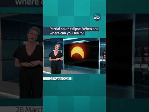 Partial solar eclipse: When and where can you see it? | ITV News