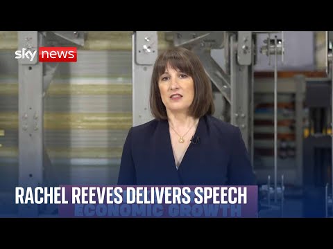 Chancellor Rachel Reeves delivers speech to manufacturers conference