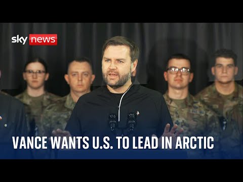 JD Vance: ‘We need to ensure that America is leading in the Arctic’