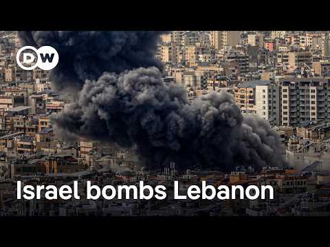 Israel bombs building in Beirut’s southern suburbs | DW News