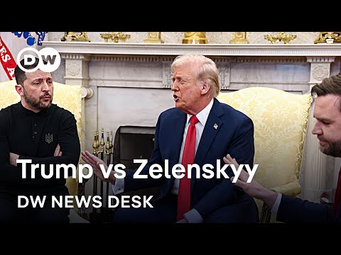 Bully diplomacy: Is Trump forcing Ukraine into a peace deal with Russia? | DW News Desk