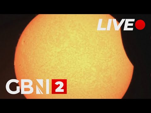 WATCH LIVE: Partial Solar Eclipse Seen Over Norway and Canada