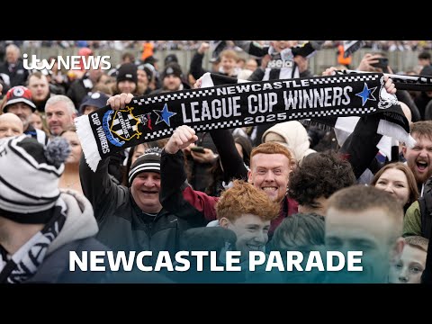 Newcastle United: Carabao Cup Celebrations