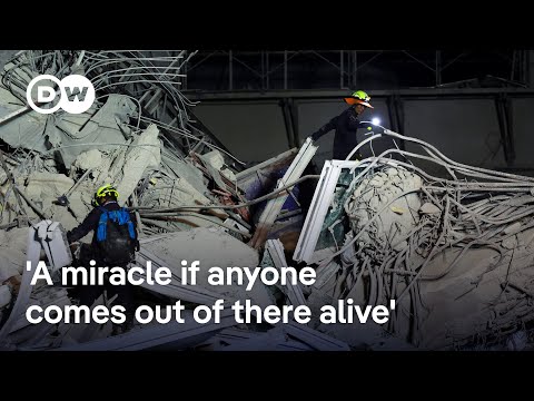 Dozens still trapped after 30-story Bangkok tower reduced to rubble by quake | DW News