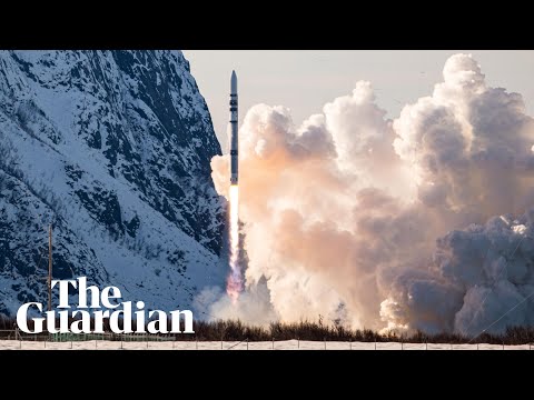 First orbital rocket launched from Europe falls to the ground after launching