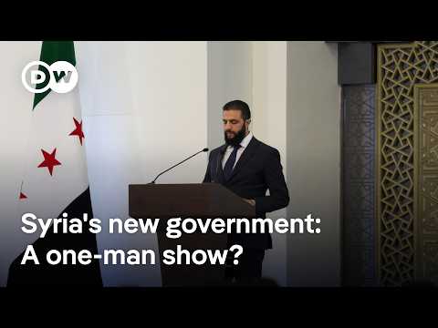 Syria forms new transitional government but Kurds slam lack of representation | DW News