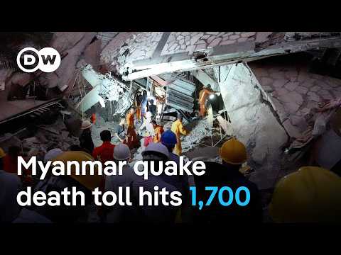 Myanmar rescuers race against time as experts fear deaths could reach 10,000 | DW News