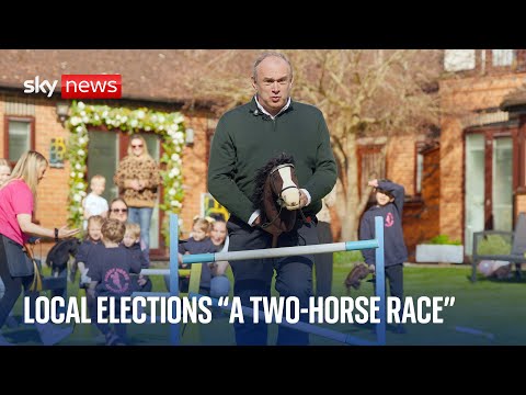 Sir Ed Davey launches the Liberal Democrats’ local election campaign