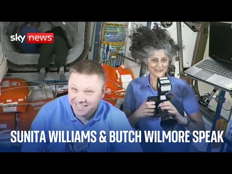 Astronauts stuck in space for nine months speak publicly for the first time since returning home
