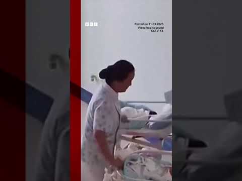 Two nurses in China protect newborn babies during earthquake. #Earthquake #China #BBCNews