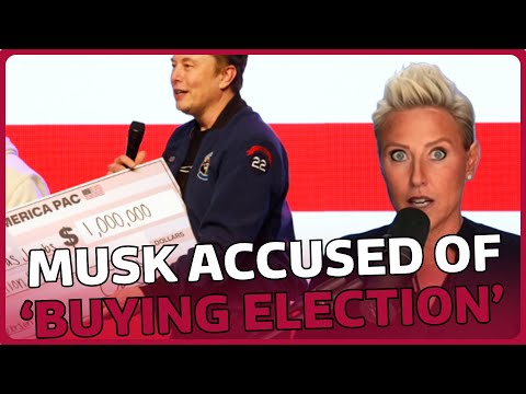 Why Elon Musk has been allowed to give $1 million to Wisconsin voters ahead of election | ITV News