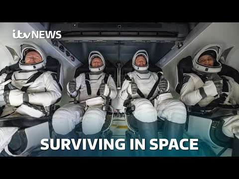 Stranded NASA SpaceX crew share details of their mission after return to earth – watch live