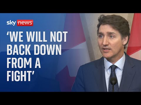 ‘There are no winners in a trade war,’ says Trudeau as he announces response to US tariffs