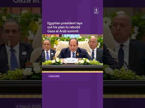Egypt lays out plan to rebuild Gaza