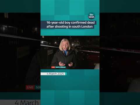 16-year-old boy confirmed dead after shooting in south London | ITV News